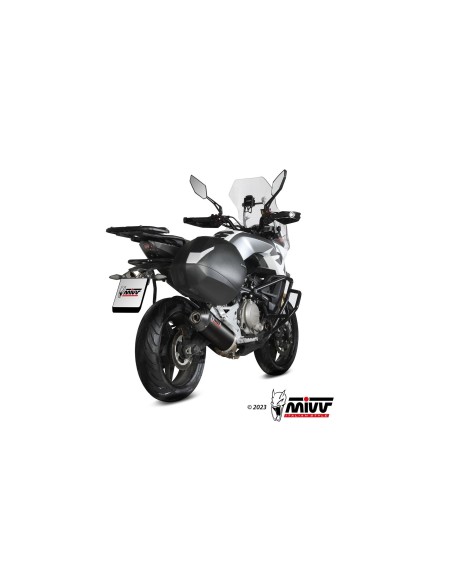 silencioso mivv oval acero negro carbon cf moto 650mt 2021 24 cf 002 lvc