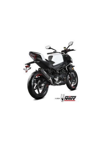 silencioso mivv ak 1 black con tapa de carbono cf moto 450nk 2023 24 cf 004 lzk