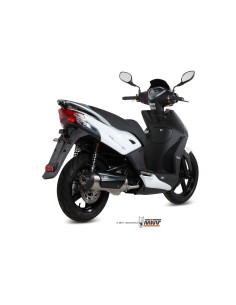 escape completo mivv 1x1 urban steel kymco agility 125 150 a150 r16 people s 125 200 2