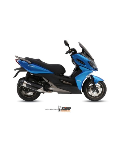 escape completo mivv 1x1 urban st steel kymco k xct 300 2012 16 c ky 0017 b