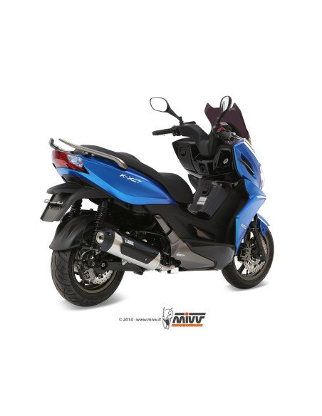escape completo mivv 1x1 urban st steel kymco k xct 300 2012 16 c ky 0017 k