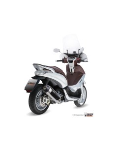 escape completo mivv 1x1 urban st steel piaggio beverly 125 2010 12 beverly 300 2010 13