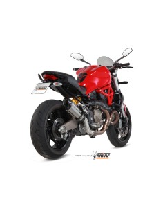 silencioso mivv suono st acero carbono ducati monster 821 2014 17 d 030 l7 2