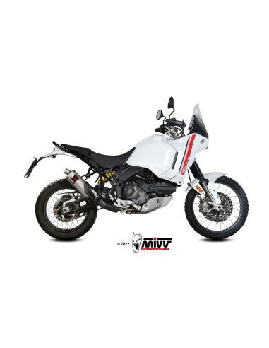 silencioso mivv dakar titanium ducati desert x 2022 25 d 053 ldkt