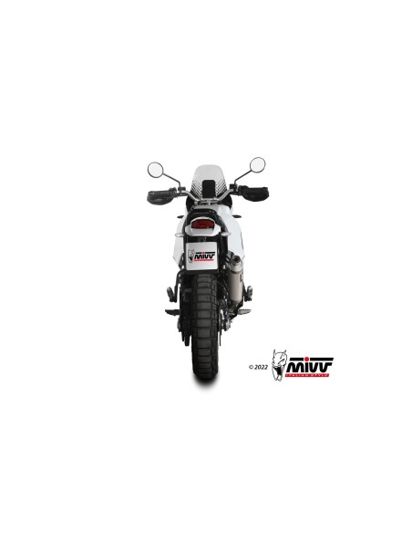 silencioso mivv dakar titanium ducati desert x 2022 25 d 053 ldkt