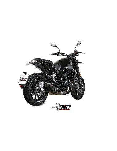 silencioso mivv oval carbono c tapa carbono benelli leoncino 2019 25 e 002 l3c