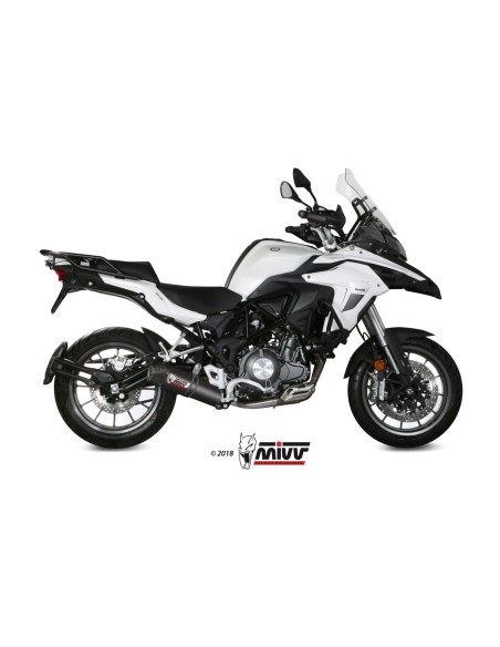 silencioso mivv oval carbono c tapa carbono benelli trk 502 2017 25 e 003 l3c