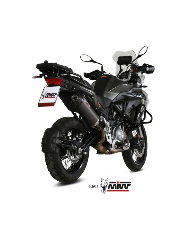 silencioso mivv oval carbono c tapa carbono benelli trk 502 x 2018 26 e 004 lec