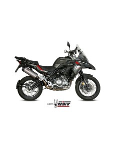silencioso mivv oval titan c tapa carbono benelli trk 502 x 2018 25 e 004 lnc