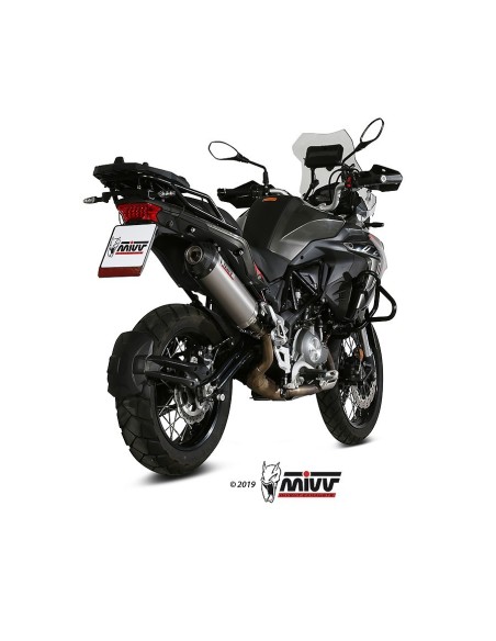silencioso mivv oval titan c tapa carbono benelli trk 502 x 2018 25 e 004 lnc