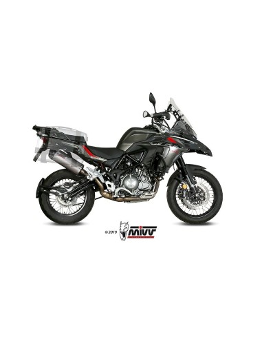 silencioso mivv oval titan c tapa carbono benelli trk 502 x 2018 25 e 004 lnc