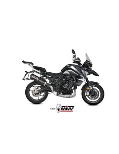 silencioso mivv oval acero negro carbon benelli trk 702 x 2023 26 e 012 lvc 2