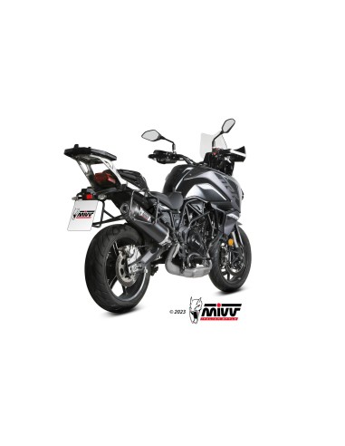silencioso mivv oval acero negro carbon benelli trk 702 x 2023 26 e 012 lvc