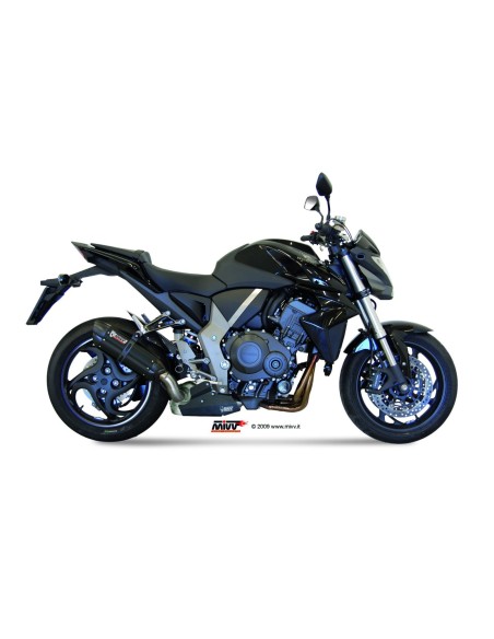 silencioso mivv suono acero negro carbon honda cb 1000 r 2008 17 h 041 l9