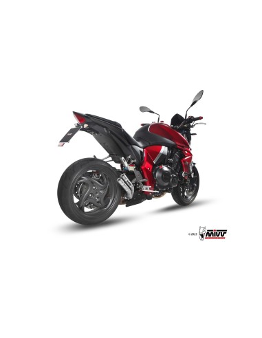 silencioso mivv double gun st acero honda cb 1000 r 2008 17 h 041 ldgx