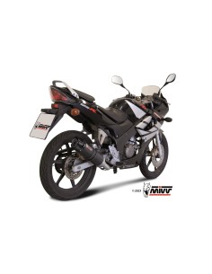escape completo mivv 1x1 gp carbon con tapa carbono honda cbr 125 r 2004 10 h 043 l2sc 2