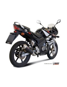 escape completo mivv 1x1 gp carbon honda cbr 125 r 2004 10 h 043 l2s 2