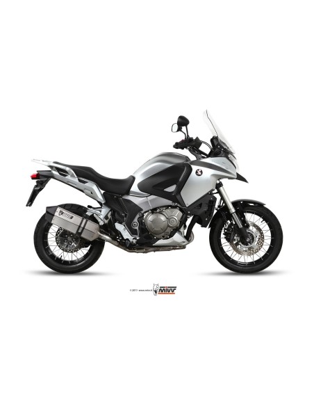 silencioso mivv speed edge st acero carbono honda crosstourer2012 20 h 045 lrx