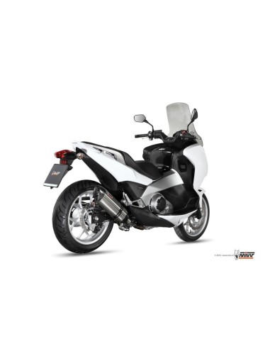 silencioso mivv suono st acero carbono honda integra700 750 nc 700 750 s x h 046 l7