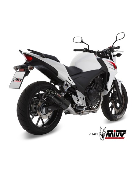 silencioso mivv gp carbon c tapa carbono honda cb 500 f x cbr 500 r 2013 15 h 051 l2sc