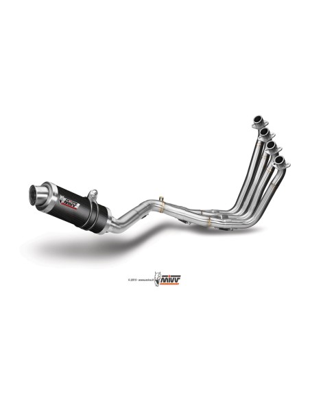 escape completo mivv 4x2x1 gp carbon honda cb 650 f 2014 18 h 055 l2s