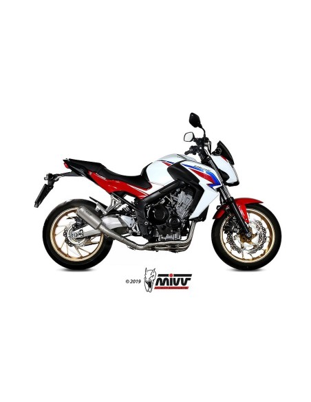 escape completo mivv 4x2x1 mk3 st steel honda cb 650 f 2014 18 h 055 sm3x
