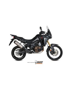 silencioso mivv oval titan c tapa carbono honda crf 1000 l africa twin 2016 19 h 059 lnc 2
