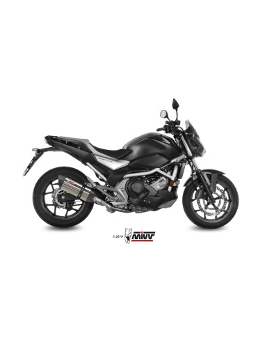silencioso mivv suono st acero carbono honda integra750 2016 20 nc 750 s x 2016 22