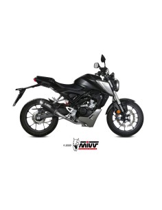 escape completo mivv 1x1 gp pro carbono honda cb 125 r 2018 20 h 074 l2p