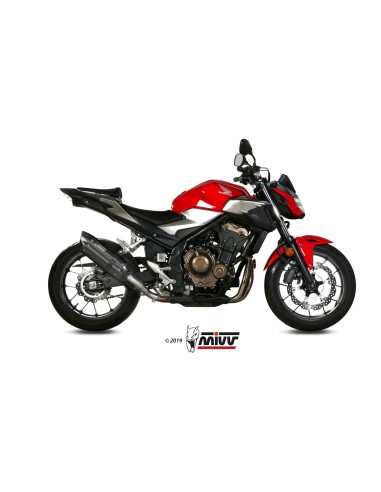 silencioso mivv suono acero negro carbon honda cb 500 f 2019 21 h 075 l9