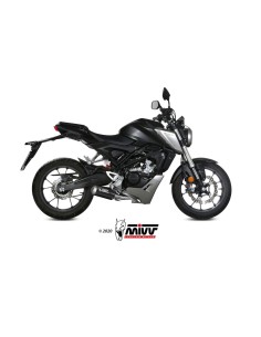 escape completo mivv 1x1 mk3 carbono honda cb 125 r 2018 20 h 076 sm3c