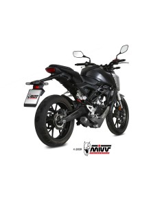 escape completo mivv 1x1 mk3 carbono honda cb 125 r 2018 20 h 076 sm3c 2
