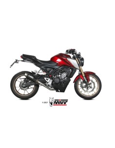 escape completo mivv 1x1 gp pro carbono honda cb 125 r 2021 24 h 077 l2p