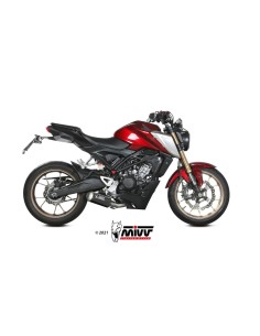 escape completo mivv 1x1 mk3 carbono honda cb 125 r 2021 24 h 078 sm3c