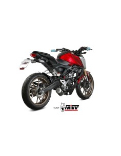 escape completo mivv 1x1 mk3 carbono honda cb 125 r 2021 24 h 078 sm3c 2