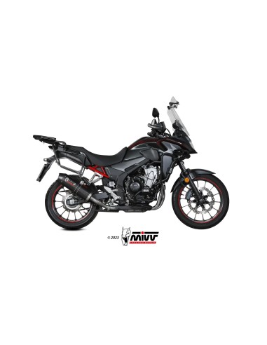 silencioso mivv oval carbono c tapa carbono honda cb 500 x 2021 25 h 084 l3c