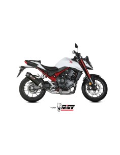 silencioso mivv oval carbono c tapa carbono honda cb750 hornet 2023 26 h 085 l3c 2