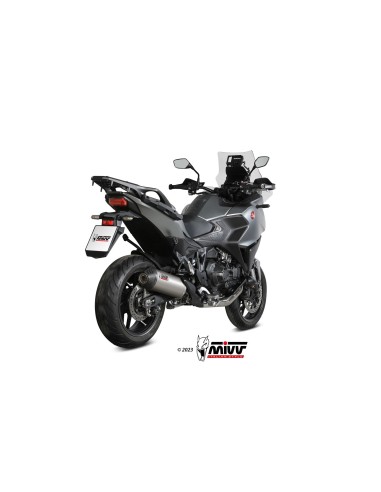 silencioso mivv oval titanium con tapa en carbono honda nt 1100 2022 24 h 089 lnc