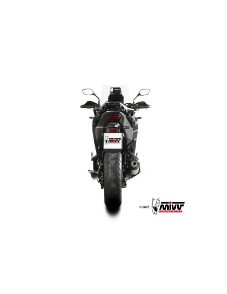 silencioso mivv oval titanium con tapa en carbono honda nt 1100 2022 24 h 089 lnc