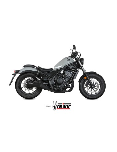 silencioso mivv hr 1 black honda cmx 500 rebel 2022 24 h 091 lh1ba