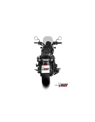 silencioso mivv hr 1 black con tapa en carbono larga honda cmx 1100 rebel 2022 24