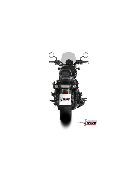 silencioso mivv hr 1 black con tapa en carbono larga honda cmx 1100 rebel 2022 24