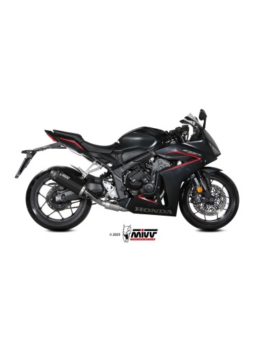 escape completo mivv 4x2x1 ak 1 black con tapa carbono honda cb 650 r 2024 26 h 094 kzk