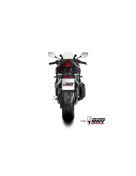 escape completo mivv 4x2x1 ak 1 black con tapa carbono honda cb 650 r 2024 26 h 094 kzk