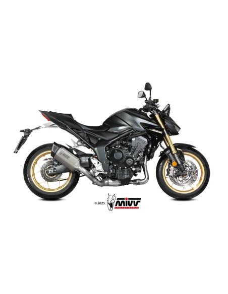 silencioso mivv sr 1 titanio honda cb 1000 hornet 2025 h 095 lr1t