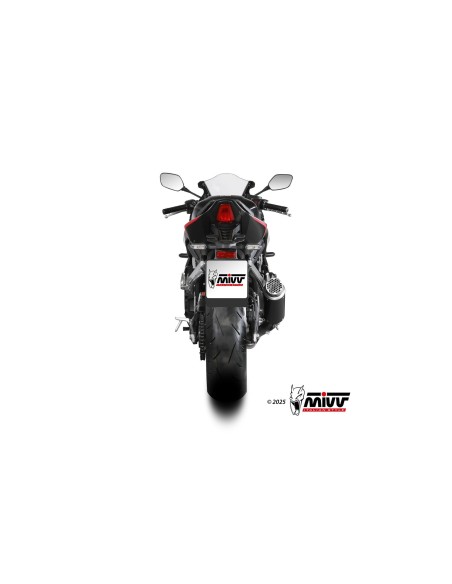 escape completo mivv 4x2x1 gppro black honda cbr 650 r 2024 26 h 096 kxbp