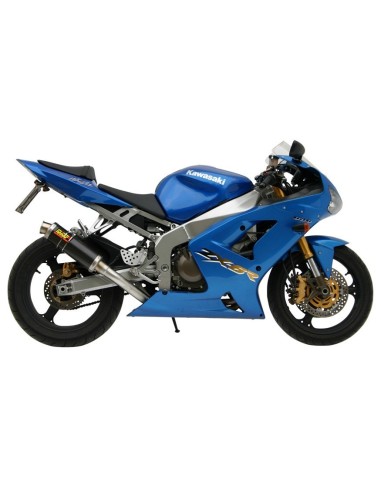 silencioso mivv gp carbon kawasaki zx 6 rr zx 6 r 636 2003 04 k 009 l2s