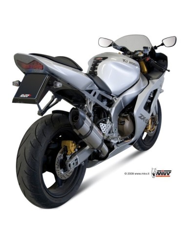 silencioso mivv suono st acero carbono kawasaki zx 6 rr zx 6 r 636 2003 04 k 009 l7