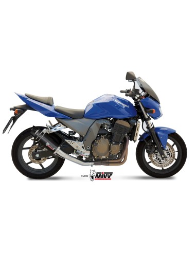 silencioso mivv gp carbon c tapa carbono kawasaki z750 2004 06 k 011 l2sc