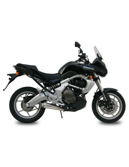 silencioso mivv x cone st acero kawasaki er 6n f 2005 11 versys 650 2006 14 k 015 lc3